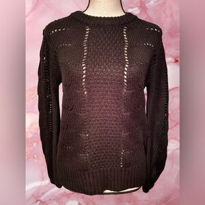 Catherine Malandrino Women’s Black Pullover Sweater Women’s Size Small